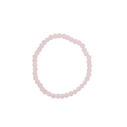 Rose Quartz beaded Bracelet 4 mm