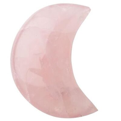 Rose Quartz Cresent moon