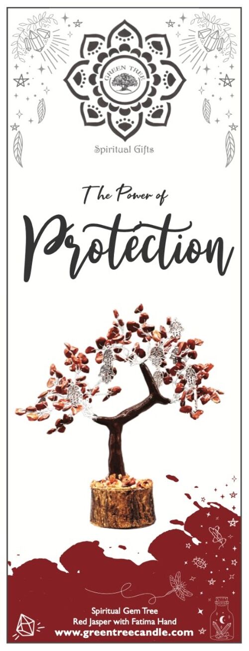 Red Jasper Protection Small Gem Tree