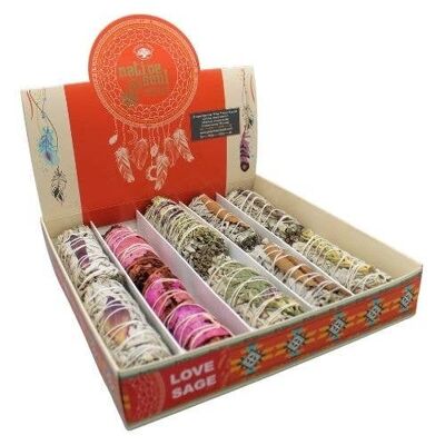Native Soul Love Sage Display 10 pz