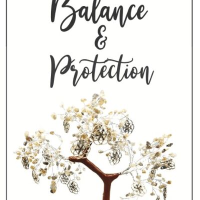 Labradorite Balance and Protection Small Gem Tree