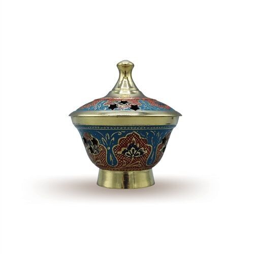 Porta incenso con motivo a gallina grande