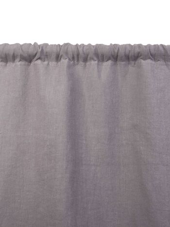 Rideau en lin avec passe-tringle Dusty Lavender - 53x64" / 135x163cm 3