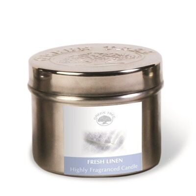 Green Tree Fresh Linen Candle 150 Grams