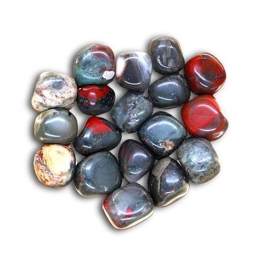 African Blood tumbled stone 250 gram