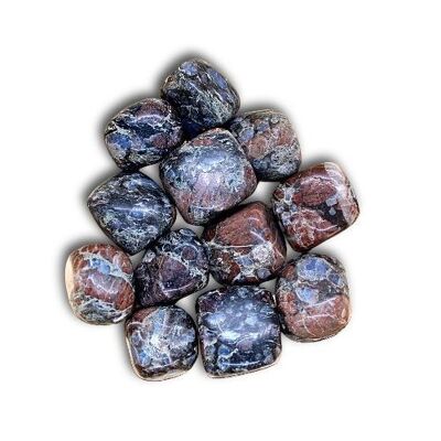 Blue Liberite tumbled stone 250 gram