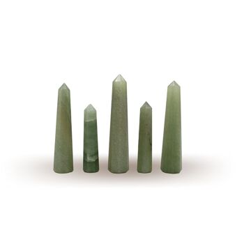 Crayon Aventurine Vert 6-10cm Set de 5 pièces