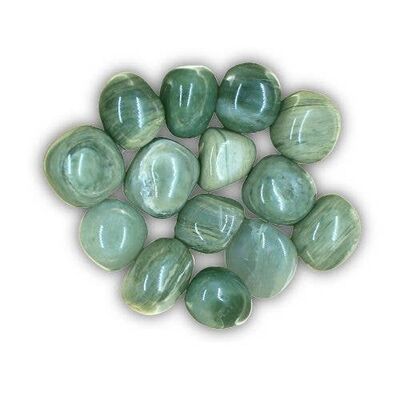 Canto rodado Green Moss Jasper 250 gramos