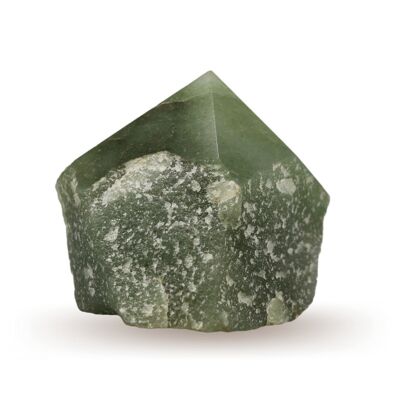 Piedra de puntos rugosos de aventurina verde 5-7 cm
