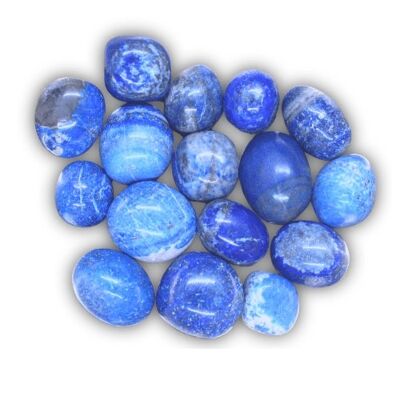 Lapis Lazuli tumbled stones AA Quality 250gr