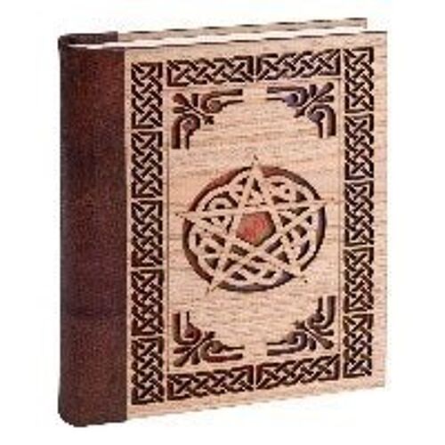 Leather Journal Pentagram with Leather back