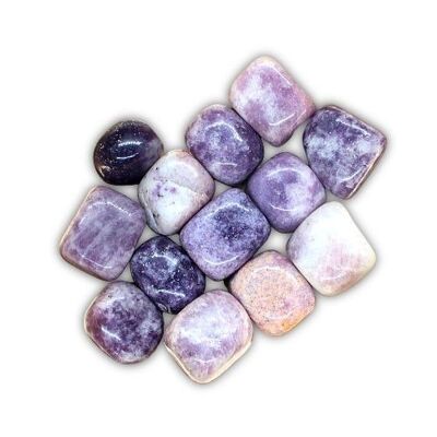 Lepidolite tumbled stone 250 gram