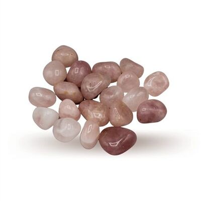 Pietre burattate Quarzo Rosa Qualità AA 250gr