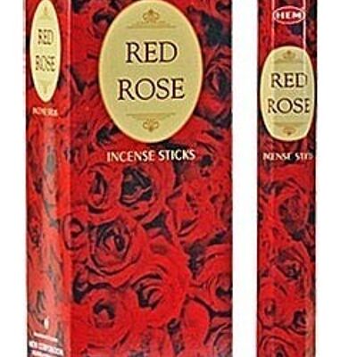 Saum Rote Rose Hexa