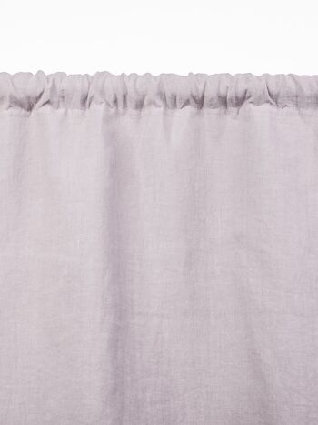 Rideau en lin avec passe-tringle Dusty Rose - 91x90" / 230x229cm 4