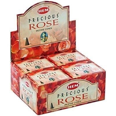 Ourlet précieux cônes de rose