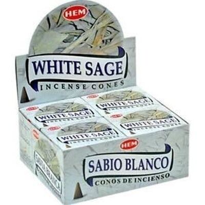 Cônes de sauge blanche Hem