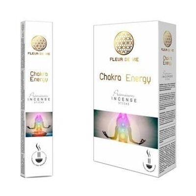Fleur De Vie Chakra Energy Premium Varillas de incienso 16 gramos
