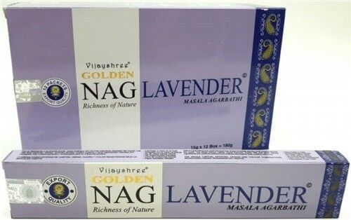 Golden Nag Lavender Incense 15 grams