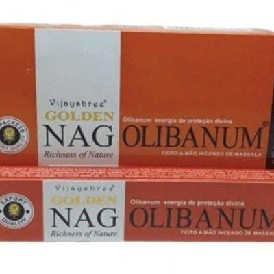 Golden Nag Olibanum Räucherstäbchen 15 Gramm