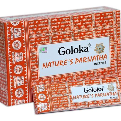 Goloka Nature's Parijatha Incienso 15 gramos