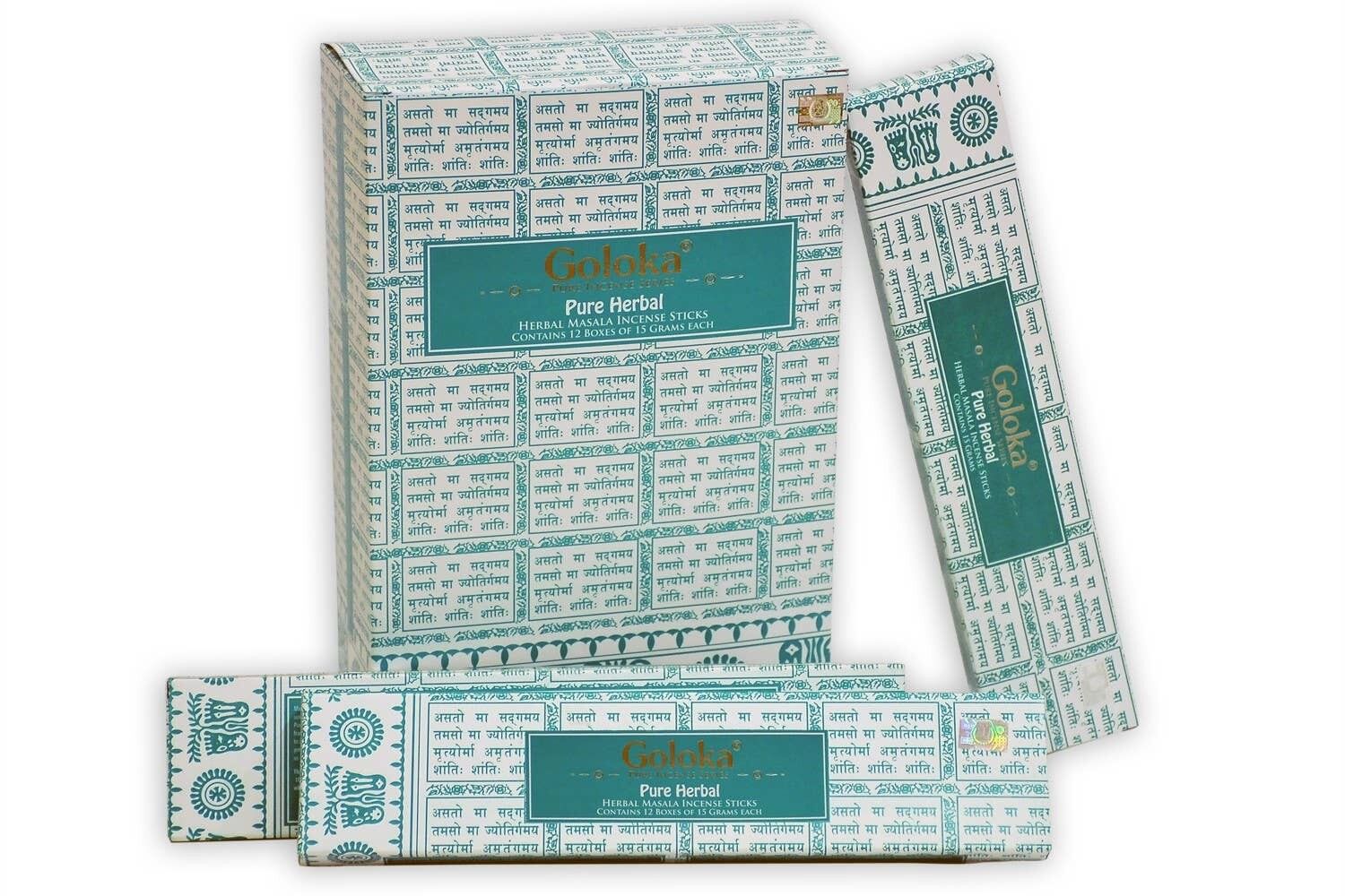 Goloka Puro Incenso alle Erbe 15 grammi