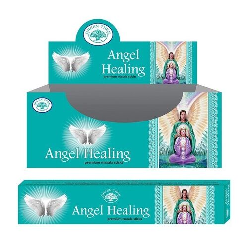 Green Tree Angel Healing Natural Masala Incense 15 grams