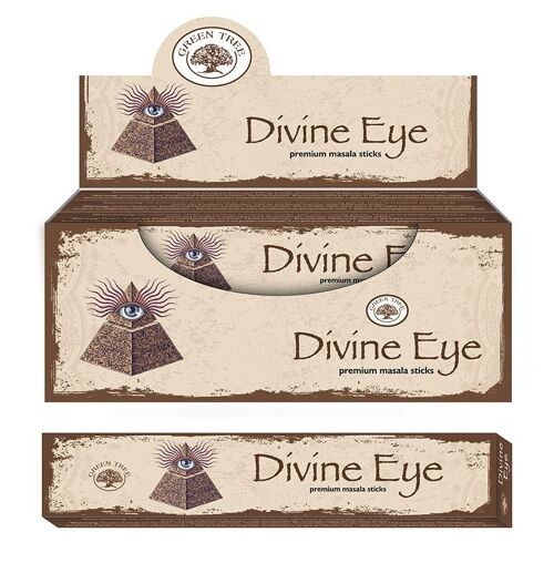 Green Tree Divine Eye Natural Masala Incense 15 grams