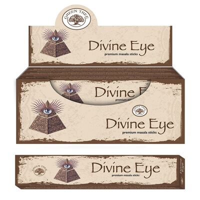 Green Tree Divine Eye Incenso Masala Naturale 15 grammi