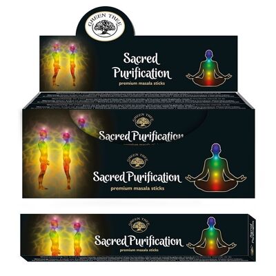 Green Tree Sacred Purification Masala Incense 15 grams