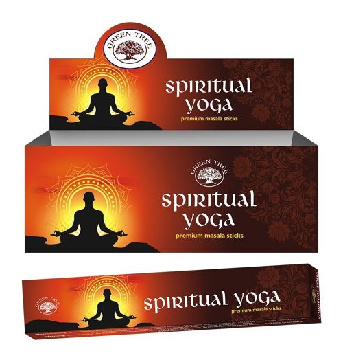 Green Tree Spiritual Yoga Natural Incense 15 grams