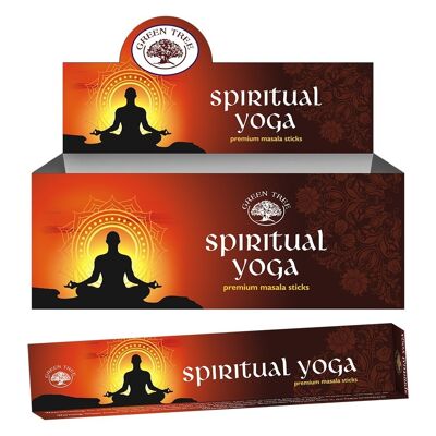 Green Tree Spiritual Yoga Natural Incense 15 grams