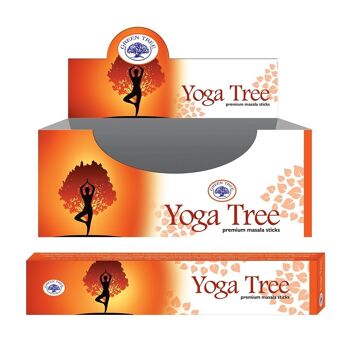 Encens Green Tree Yoga Tree 15 grammes