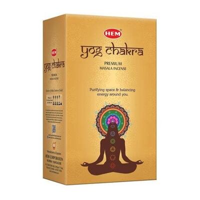 Hem Yog Chakra Masala Incienso 15 Gramos