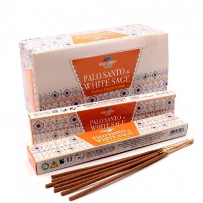 Elementos Sagrados Palo Santo Salvia Blanca Masala 15 Gms