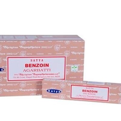 Satya Benzoin Incense 15 grams
