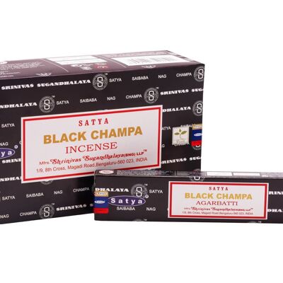 Satya Black Champa Incense 15 Grams