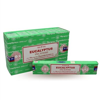 Encens Satya Eucalyptus 15 grammes