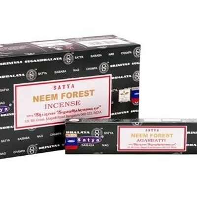 Incienso Satya Neem Forest 15 gramos