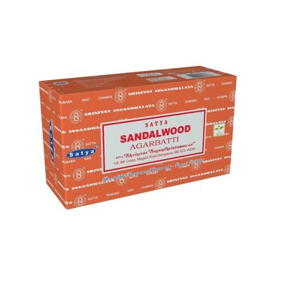 Satya Sacred Sandalwood Räucherstäbchen 15 Gramm