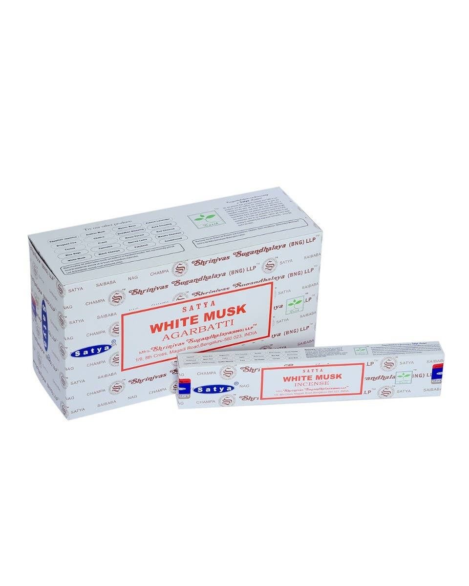 Satya White Musk Incenso 15 grammi