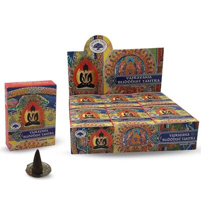 Green Tree Buddhist Tantra Cones (10 pieces)