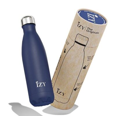 Thermosflasche Blau 500ML & Trinkflasche / Wasserflasche / Thermoskanne / Flasche / isoliert / Wasser / Thermoskanne