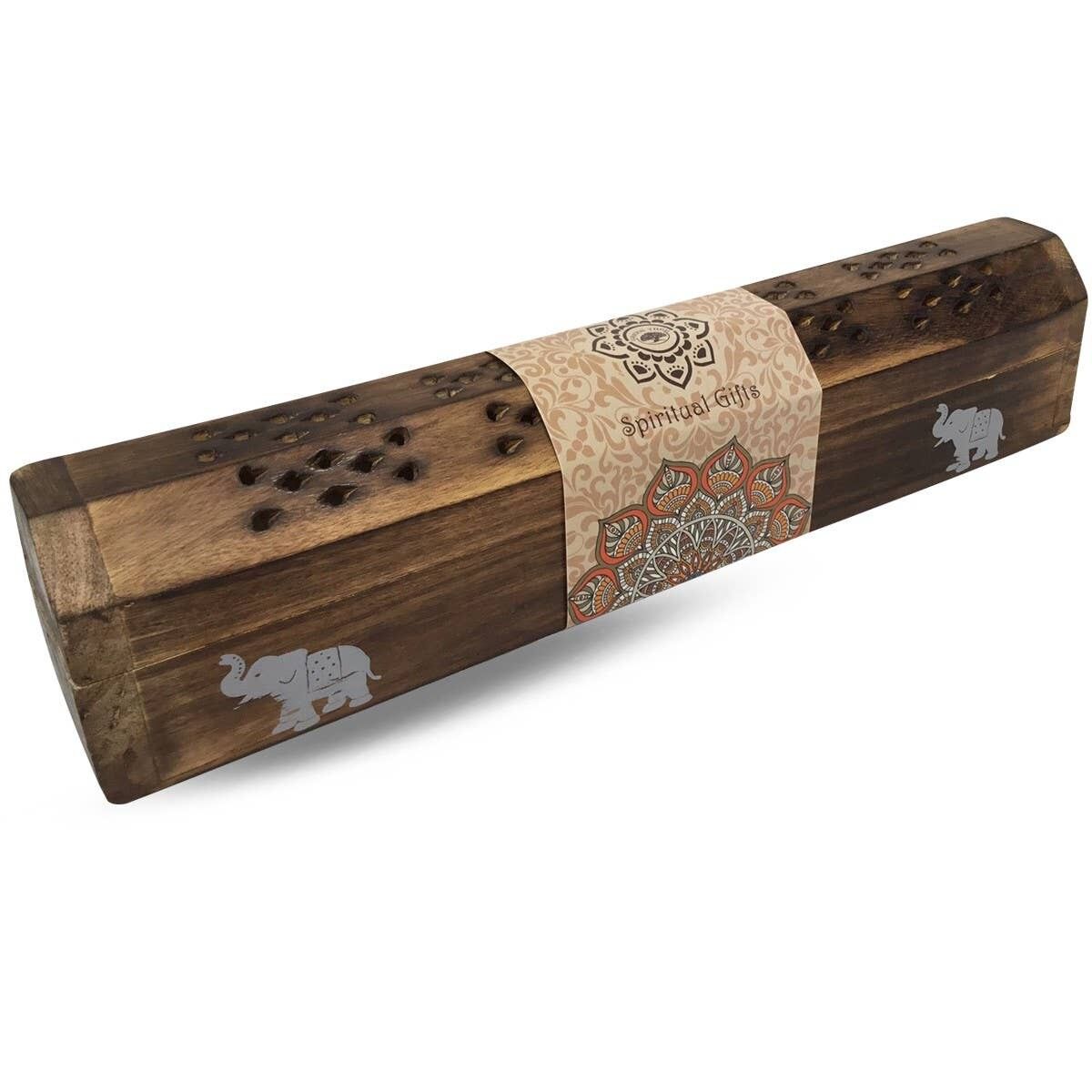Green Tree Incenso scatola mandala elefante