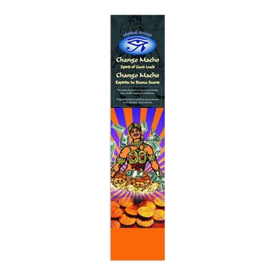 Chango Macho Spirit of Good Luck Mystical Incense Sticks