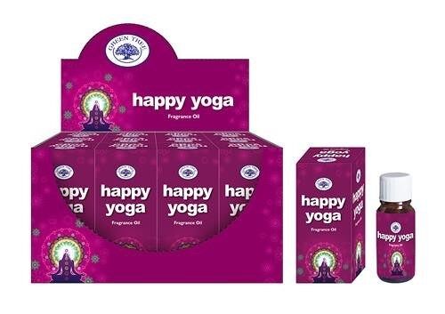 Green Tree Happy Yoga Fragrance Oil 10ml ( 12 per box )