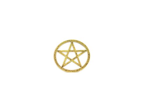 Brass pentagram 15cm