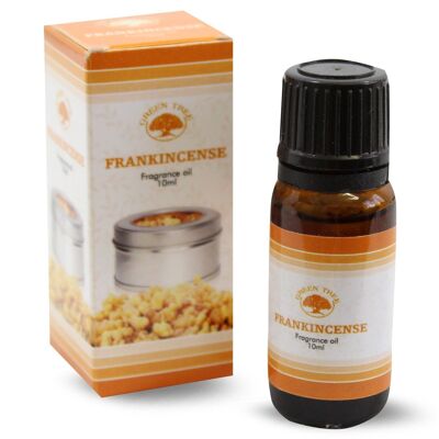 Encens Huile Parfumée Arbre Vert 10 ml ( 12 par boîte )