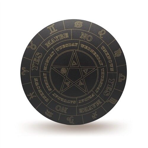 Wooden Pendulum Board Zodiac 30cm Set of 2