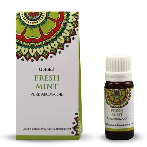 Goloka Fresh Mint Fragrance Oil 10 ml